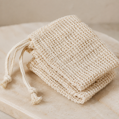Linen Exfoliating Pouch
